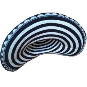 Sombrero vueltiao cebra en tejido 21